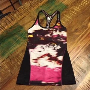 Lululemon mesh back tank top